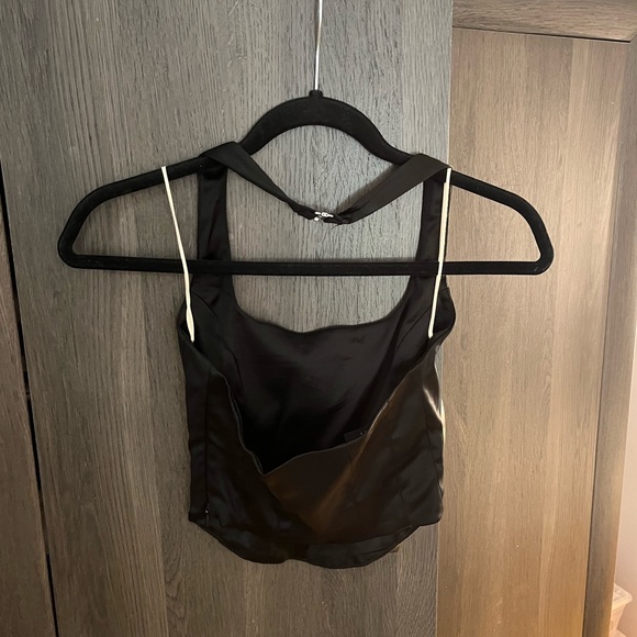 ARITZIA WILFRED Satin Bustier - Picture 2 of 2